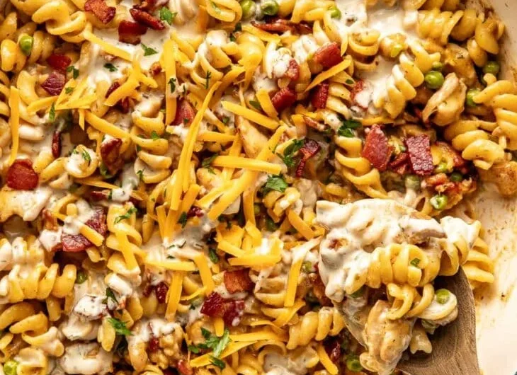 Chicken Bacon Ranch Pasta
