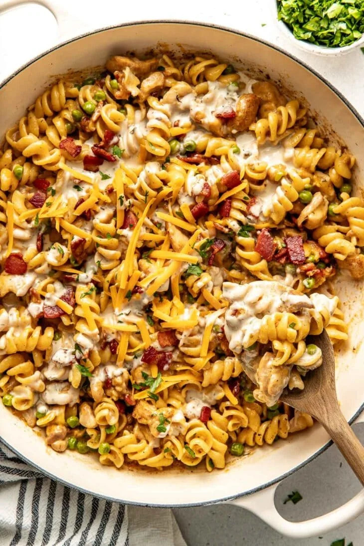 Chicken Bacon Ranch Pasta