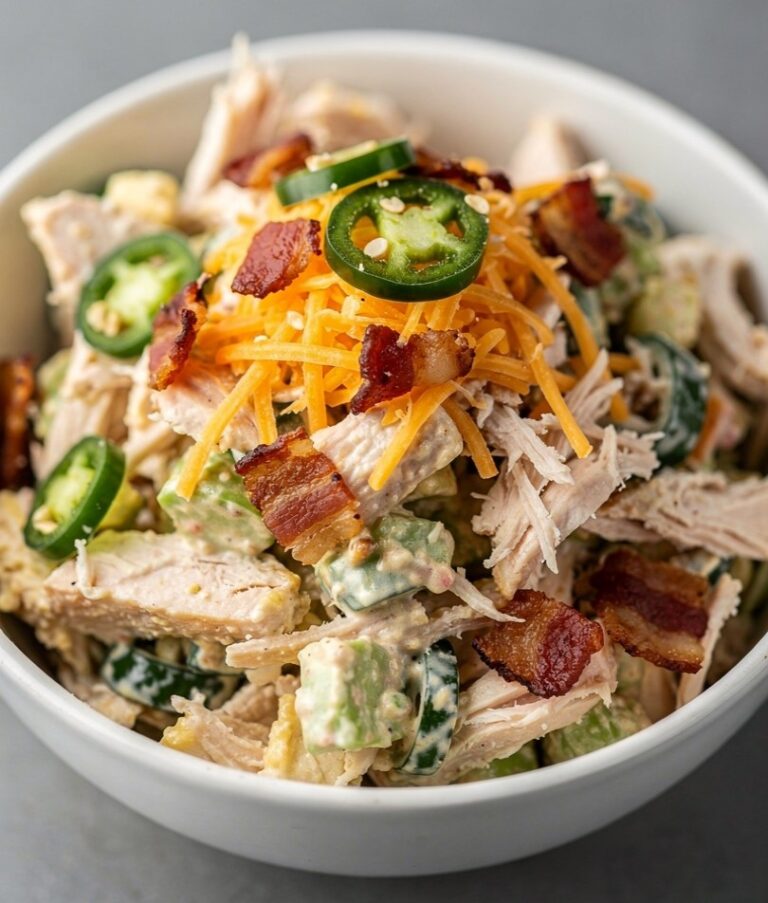Jalapeno Popper Chicken Salad