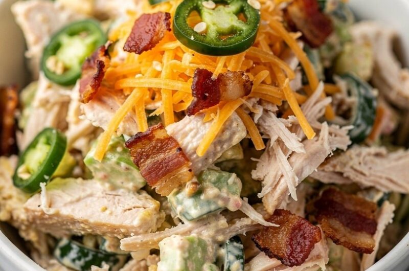 Jalapeno Popper Chicken Salad