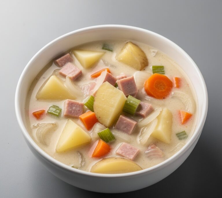 Creamy Potato and Ham Soup