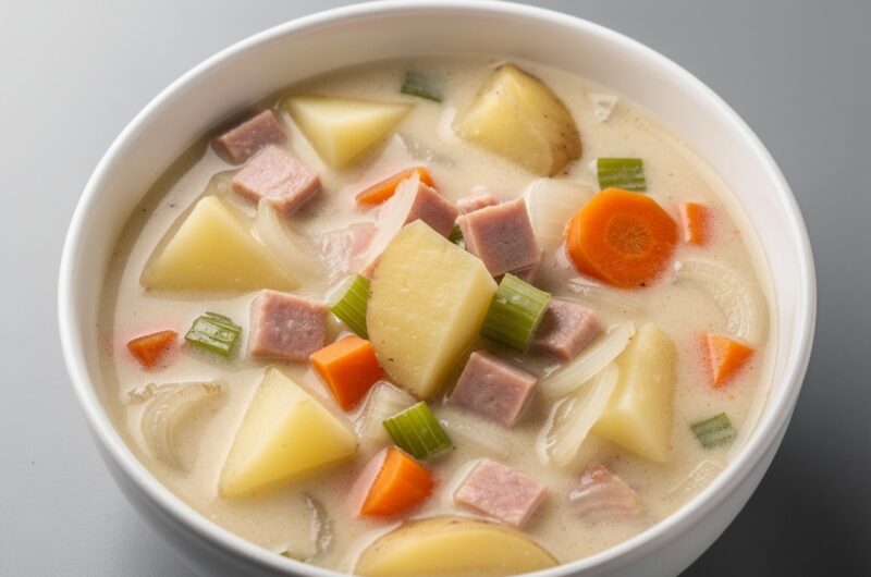 Creamy Potato and Ham Soup