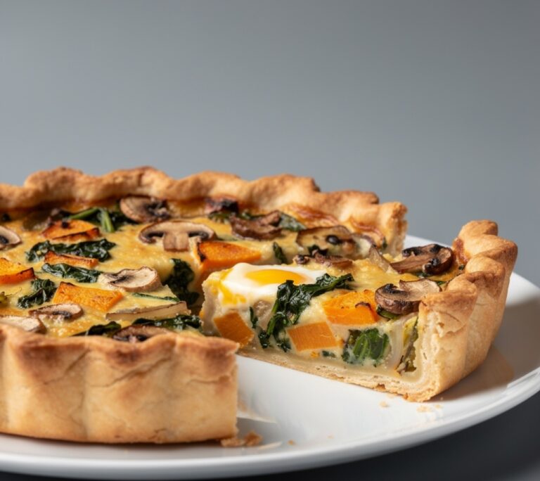 Winter Vegetable Quiche
