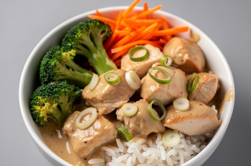 Coconut Chicken Rice Bowl