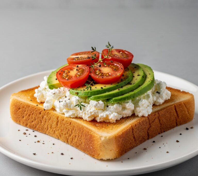 Cottage Cheese Toast