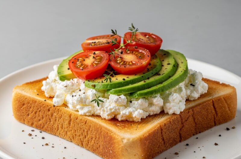 Cottage Cheese Toast
