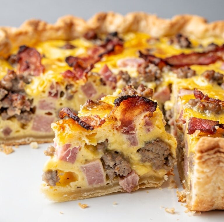 Meat Lovers Quiche