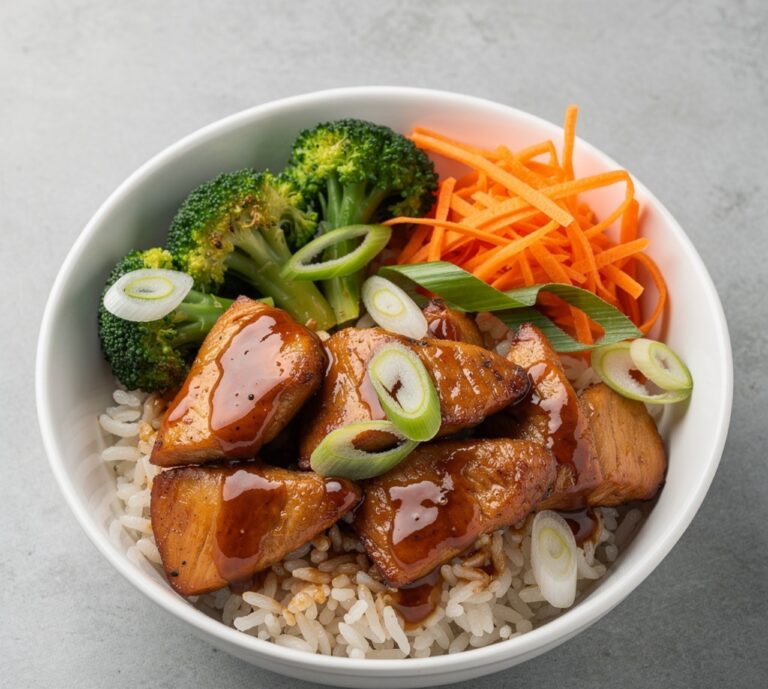 Teriyaki Chicken Rice Bowl