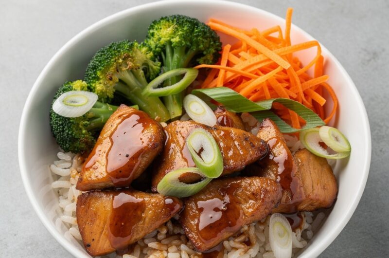 Teriyaki Chicken Rice Bowl