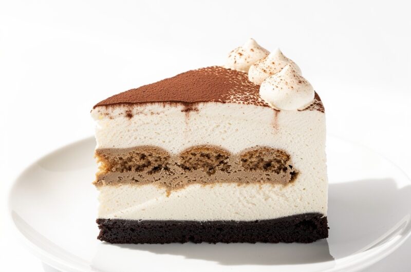Vegan Tiramisu Cheesecake