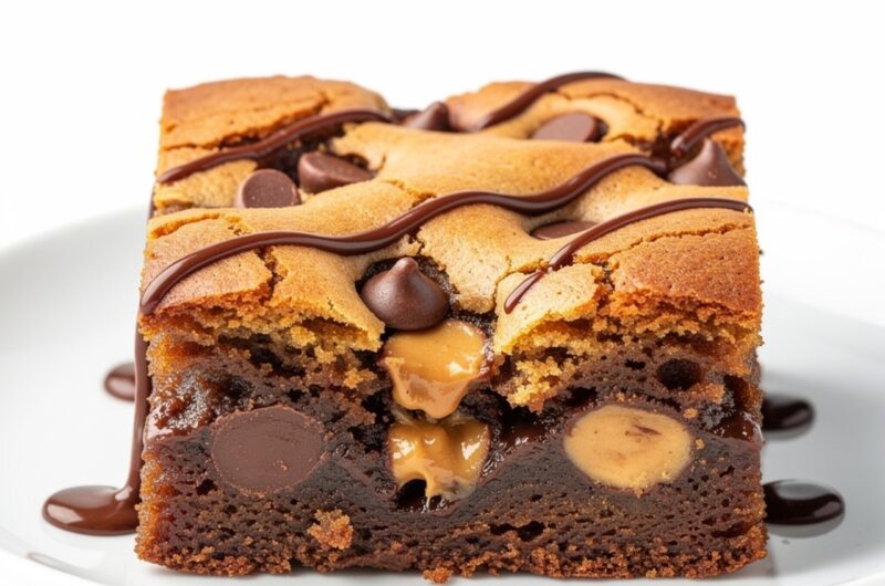 Peanut Butter Cup Dump Cake